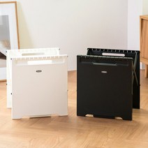 프랑코 폴딩 분리수거함 45L, 블랙