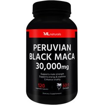 마이라이프 내추럴스 블랙 마카 30000mg, 120정, 1개