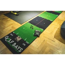 독일직구 실내 골프 퍼팅 매트 4in1세트 8피트 홈 트레이닝, 기본