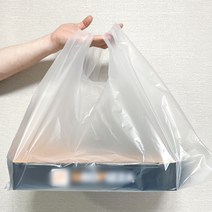 배달봉투 피자 HD/PE 투명 특대 100매 배달비닐 비닐봉투제작 케이크 박스 배민 치킨 포장 무지 짬뽕 감자탕, [PE피자봉투]_중특대 57호(36x29x57), 100