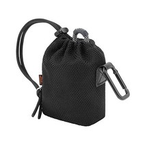 JBL GO3/ GO2와 호환되는 Desing Wish 스피커 휴대용 케이스 - 방수 울트라 포터블 블루투스 스피커 긁힘 방지 스피커 보호 케이스 가방 여행용 휴대용 파우치 GO, 검은색
