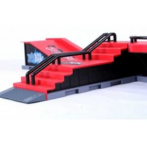 핑거보드 트랙 보드 세트 스케이트 파크 연습장 스포츠, C타입(스케이트보드 1개 포함)