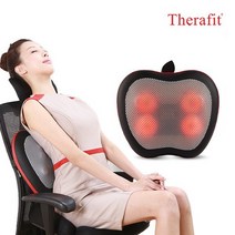 [쎄라피트]애플백 온열 등허리안마기 허리마사지기 지압마사지기, 없음