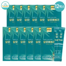장 피부 면역력엔 먹는 알로에베라겔 젤리스틱 12박스 168포, 20g x 14포