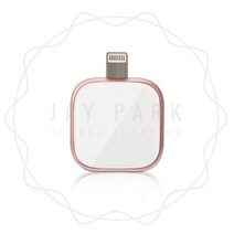 제이스튜 아이폰 전용 USB 메모리 1+1 외장 OTG 갤럭시 호환 사진백업 8핀 대용량, 화이트핑크, 128GB
