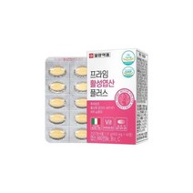 일양약품 프라임 활성 엽산 60정 1박스(2개월분) / 임산부 수유부 4중복합기능성