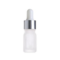 바른용기 스포이드공병 불투명 유리 용기 [실버/화이트], 100ml, 100개