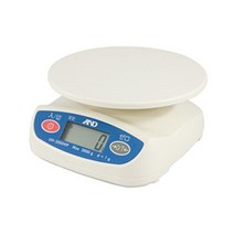 A&D 방진·방수 디지털 저울 UH-3000WP ≪우박량 : 3000g 최소 표시 : 1g 접시 치수 : φ150mm 검정 무≫, 상품명참조