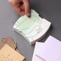새임 점착메모지 리필 100매 보라 메모지 메모큐브 스티키노트