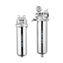 정수기 지하수여과기 수도관 우물 프리필터 산업 농촌, 두꺼운 클램프 퀵 릴리스 4점 조밀한5미크론