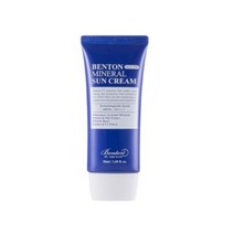 벤튼 스킨핏 미네랄 선크림 SPF50+PA++++ 50ml 2개+스네일비 하이콘텐트로션 20ml 1개, 50ml x 2개