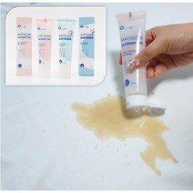 청바지 얼룩 제거 2개 캡모자세탁법 흰패딩 운동화황변 옷 지우는법 와이셔츠 누런때 찌든때, 런드리겔 1개 + 소프트너 1개