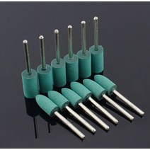 10 개/몫 3mm 생크 연삭 헤드 고무 4 6 8 휠 금형 마무리 공구, 02 bullet_02 4mm