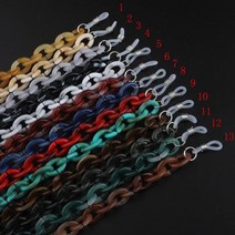 라운드 안경줄 힙합 목걸이 겸용 13종 마블 마스크걸이 안경소품 hiphop