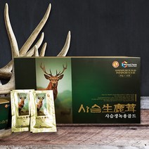 국내산 사슴 녹용즙 원액 80ml x 60포 4800ml, 1개, 60개