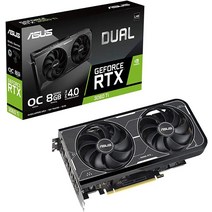 ASUS 엔비디아 그래픽카드 드라이버 지포스 RTX 3060 TI 8GB 듀얼-RTX3060TI-O8GD6X