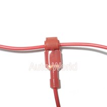 단자 와이어 전선 배선 커넥터 스카치락 레드, 단품