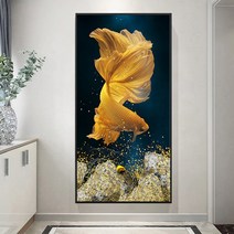 보석십자수도구 황금잉어 집에서 하는 취미 비즈 큐빅, 45x70cm