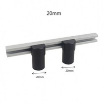 19mm/20mm 카드 장부 배플 목공 데스크탑 제한 블록 DIY 액세서리 기계 부품 1 피스, 02 1pc 20mm