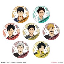 하이큐!! 트레이딩 글리터 캔 배지 B 굿즈, 카게야마 토비오