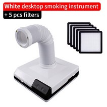 국소배기장치 Luxianzi fume extractor 흡연 악기 3pcs led 라이트 esd 활성탄 필터 스폰지 솔더 철 연기 흡수기, lxz921301cs, 우리를