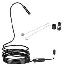 5.5mm 타입-C 0.3MP 내시경 카메라 안 드 로이드 전화에 대 한 IP67 방수 USB LED Borescope Windows PC 뱀, 02 2M flexible cord