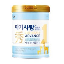 아기사랑수 더퍼스트 어드밴스 분유 1단계, 750g, 13캔