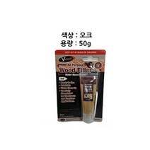 퍼티필러 틈새메우미 크랙보수제 원목 가구 찍힘 못자국 매꿈 오크 1P, 1개