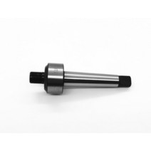 Bearing MT2 Shank Live Revolving Center M14 x 1 For Lathe Tailstock Metalwork, [02] MT2-flat tail