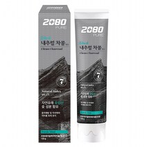 2080 퓨어블랙치약 차콜민트향