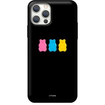 갤럭시 J7 2017 또아네 젤리곰 마그네틱 카드 범퍼 휴대폰 케이스 SM-J730 K