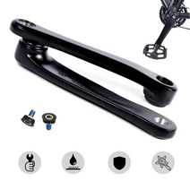 전기자전거 bafang e bike 크랭크 암 왼쪽 오른쪽 bbs01 bbs02 bbshd mid drive motor kit 내 알루미늄 합금 mtb road bike 크랭크, 협력사