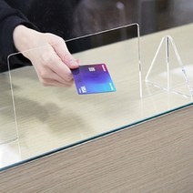 투명 아크릴 칸막이 테이블칸막이 테이블칸막이투명, 600x400 뚫림