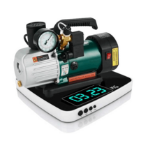 에어컨 공기주입 무선 진공 펌프 냉매, 자동차 에어컨 냉매 측정기, 1개