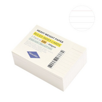 왈가닥스 룰드 인덱스카드 100매 89 x 127 mm, 화이트, 2개