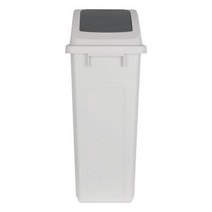 창신 국민휴지통(슬림/푸쉬) 50L(그레이)