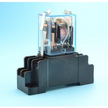 릴레이 스위치5pcs my2 LED 조명 릴레이 MY2NJ DPDT 스위치 8 핀 전원 소켓 포함, 03 Other Coil Voltage