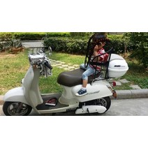 보조 안장 전기 스쿠터 어린이 좌석 후면 장착 스쿠터 큰 전기 스쿠터 오토바이 자전거 설치-119026, 단일옵션, 옵션02