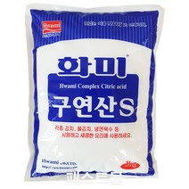 화미 식용구연산S 3kg, 3L, 1개