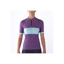 NEW Campagnolo EKAR LUSAAN Womens Gravel Cycling Jersey : VIOLET/LT GREEN