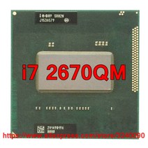 파워딜 지널 인텔 코어 I7 2670QM SR02N CPU (6M 캐시/2.20GHz-3.10GHz/쿼드 i7-2670qm 노트북 프로세서 무, 한개옵션0