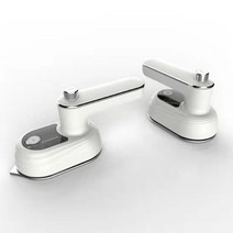 휴대용 미니 핸디형 스팀 다리미 습식 및 건식 이중 고온 증기 발생기 의류 기선 홈, 하얀, 영국