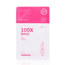 컬러랩스 화이트태닝 100X 투스텝 마스크팩 1매, 단일속성