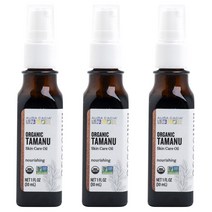 아우라카시아 퓨어 에센셜 오일 너리싱 타마누 오일 베트남, 30ml, 3개