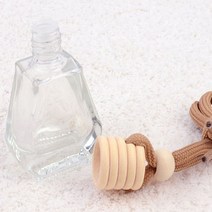 미니 차량용 디퓨저용기 방향제 공병 유리병, 사다리꼴10ml
