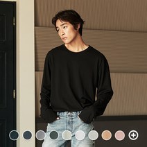 [지오다노] 022911 헤비코튼 크루넥 긴팔 티셔츠