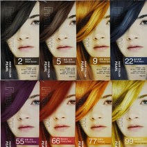 과일나라 후르츠왁스 헤어칼라 진주펄 12종 염색약 1+1, 2호 흑갈색, 상세페이지 참조8, 77호 오렌지