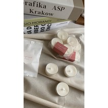메이무드 티라이트캔들 [인테리어 오브제] 천연 소이왁스, 기본포장, 리스키 시트러스