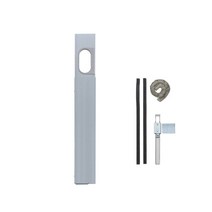 햇볕 금속 에어컨 배관용 알루미늄 창 패널 실버 550~820mm C-MP8-S