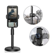두바이_미니샵_LG G7 G8 ThinQ 카쿠 스마트폰 거치대 (KSC-322) 핸드 스탠드걸이 책상태블릿 휴대 학습용 형++mingpin*, 블랙, $베스트선택**카쿠 스마트폰거치대 KSC-322